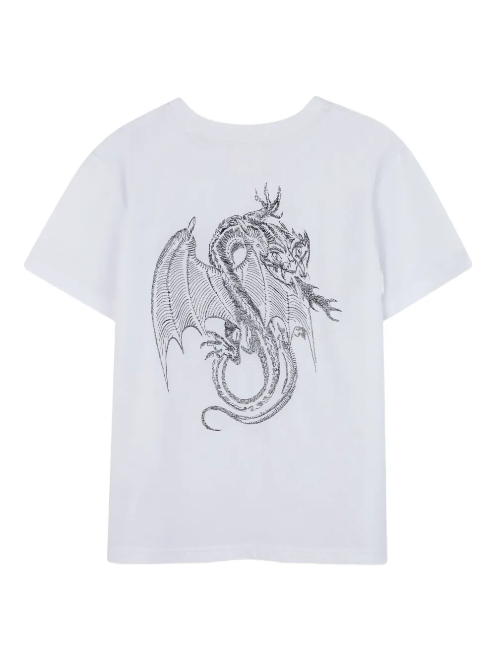 Givenchy Kids T-shirt met print Wit