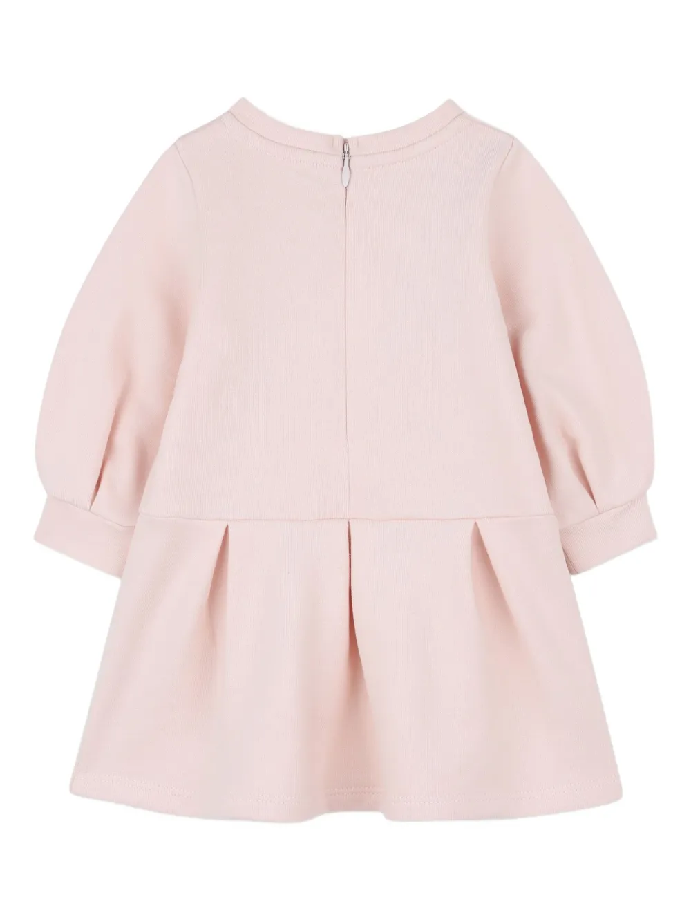 Chloé Kids Jurk met logoprint Roze