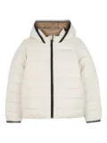 BOSS Kidswear reversible padded hooded jacket - Neutrals