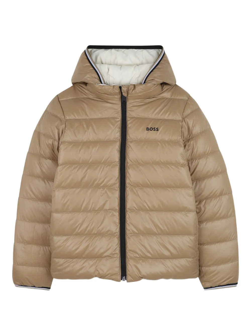 BOSS Kidswear Omkeerbaar jack Beige