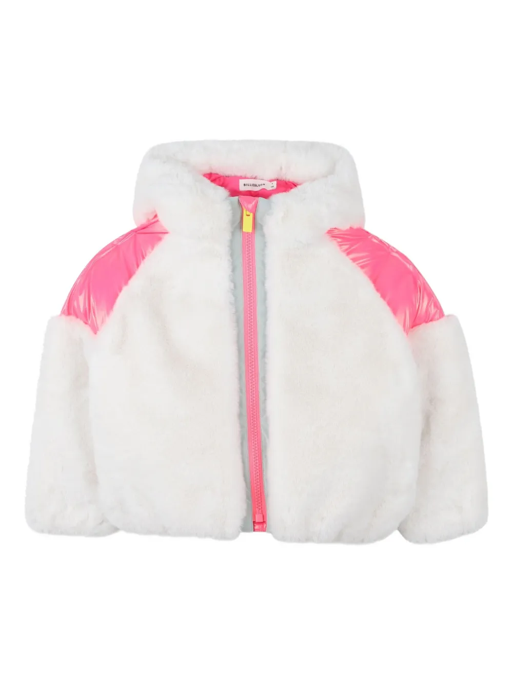 Billieblush Faux-fur Jacket In White