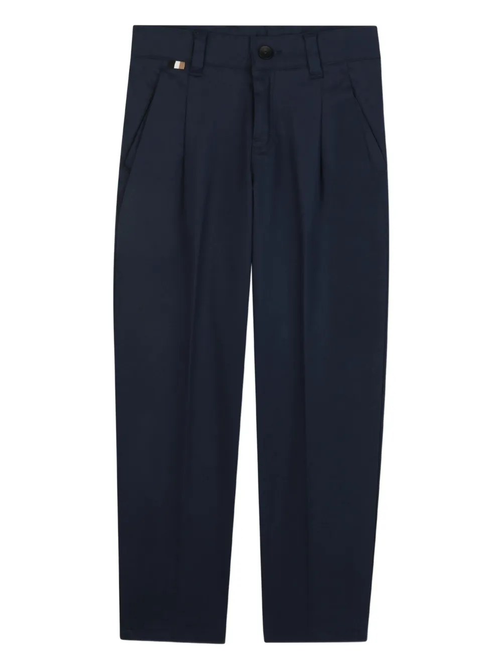 BOSS Kidswear Plooibroek Blauw