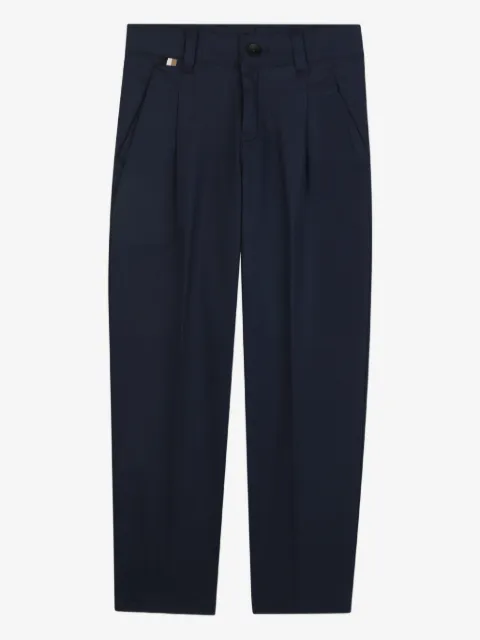 BOSS Kidswear pleated trousers