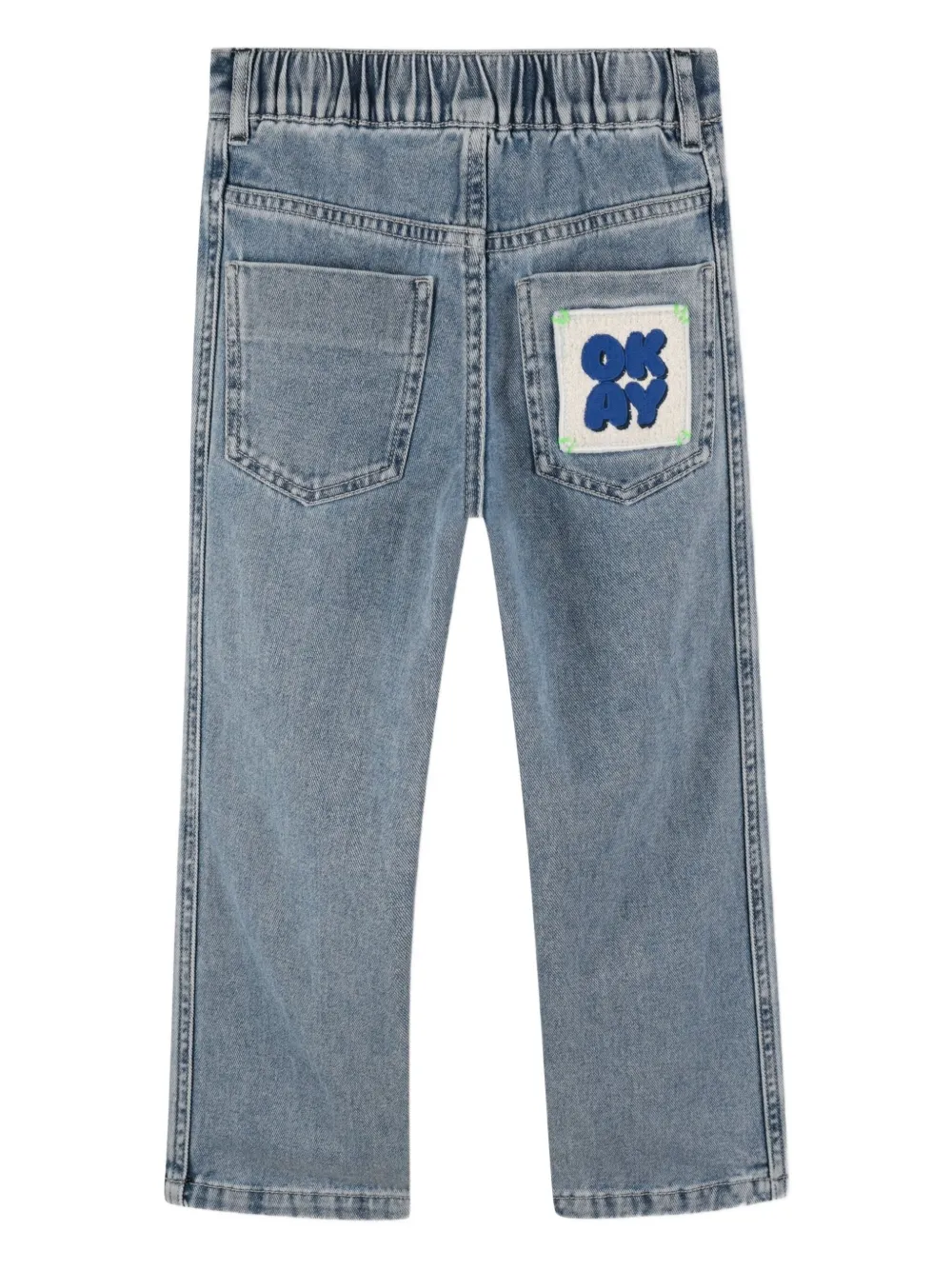 Billieblush Jeans met patchdetail Blauw