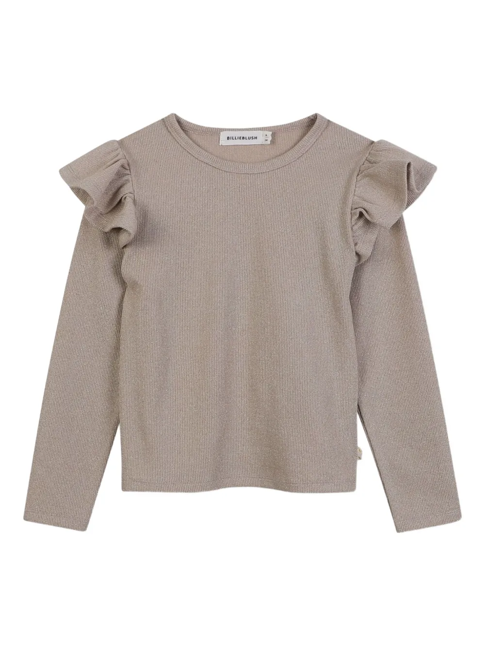 Billieblush Top met ruches Beige