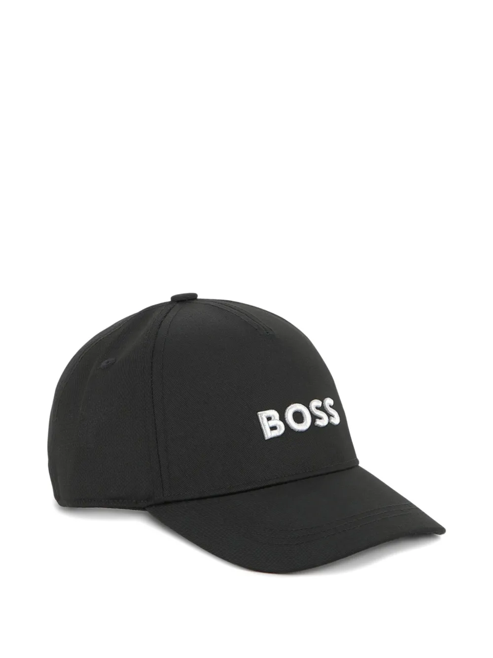 BOSS Kidswear Pet met geborduurd logo Zwart