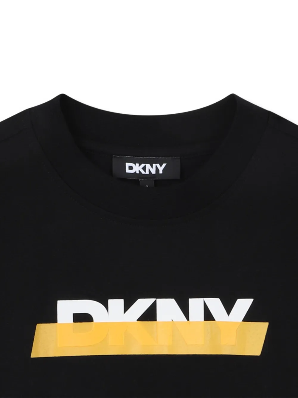 Dkny Kids T-shirt met logoprint Zwart