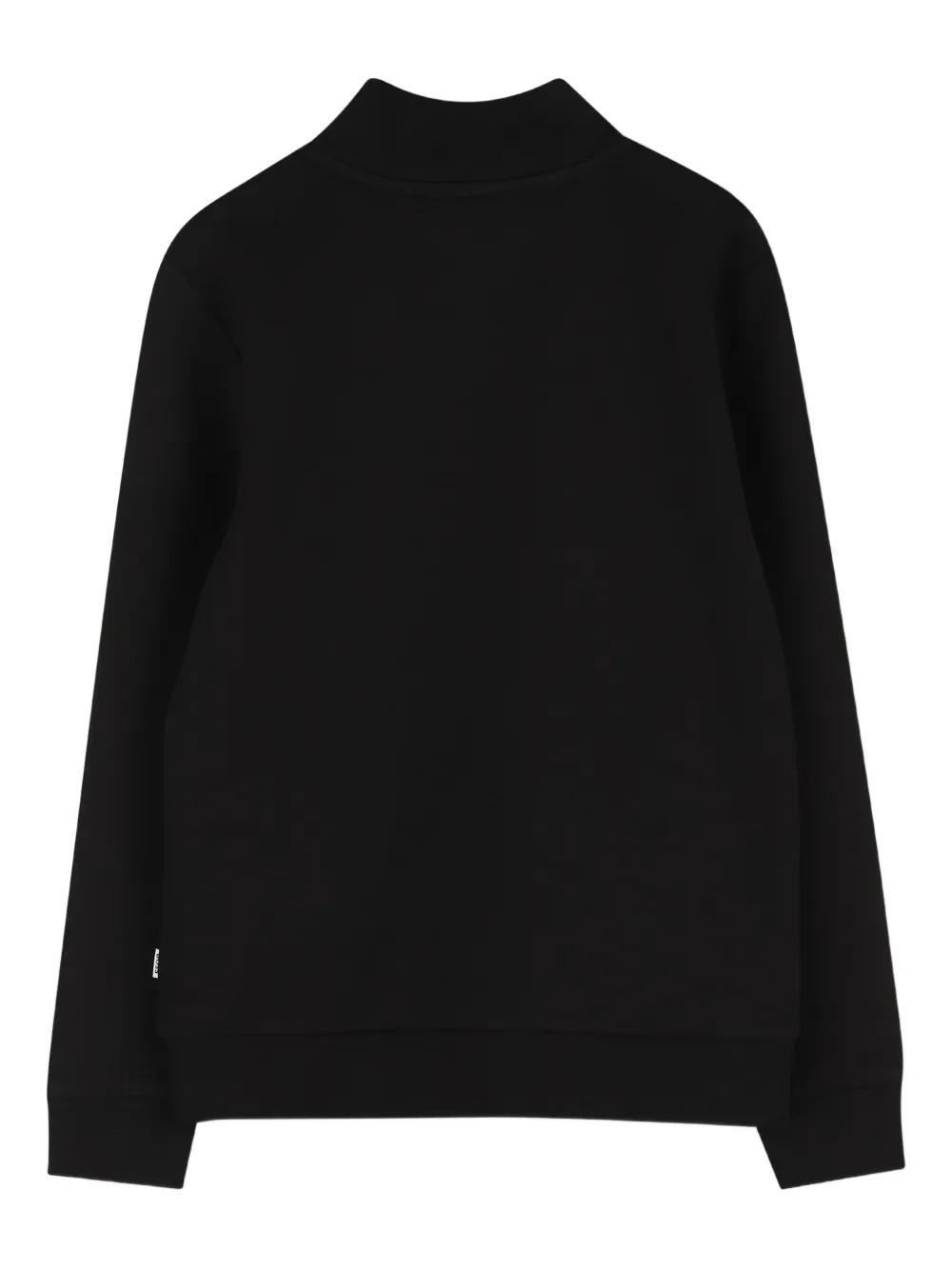 BOSS Kidswear Sweater met logo Zwart