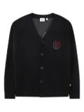 BOSS Kidswear button-up cardigan - Black