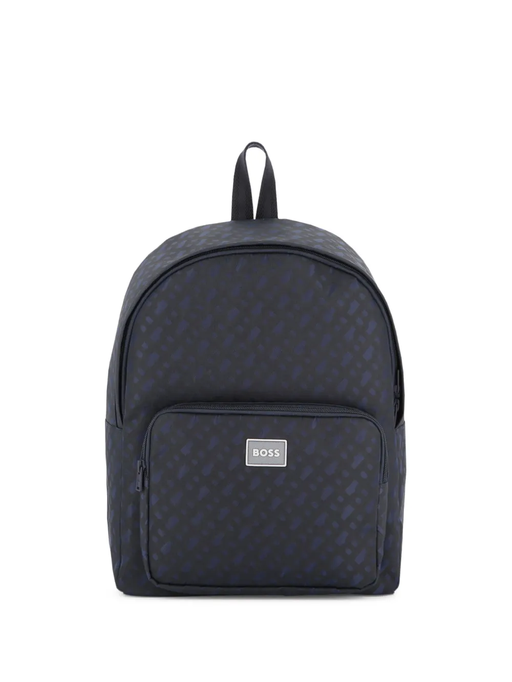 BOSS Kidswear Rugzak met logopatch Blauw