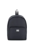 BOSS Kidswear logo-patch backpack - Blue