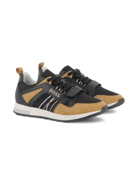 BOSS Kidswear logo-print sneakers 