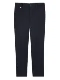 BOSS Kidswear logo-tag trousers - Blue