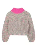 Billieblush chunky-knit sweater - Pink