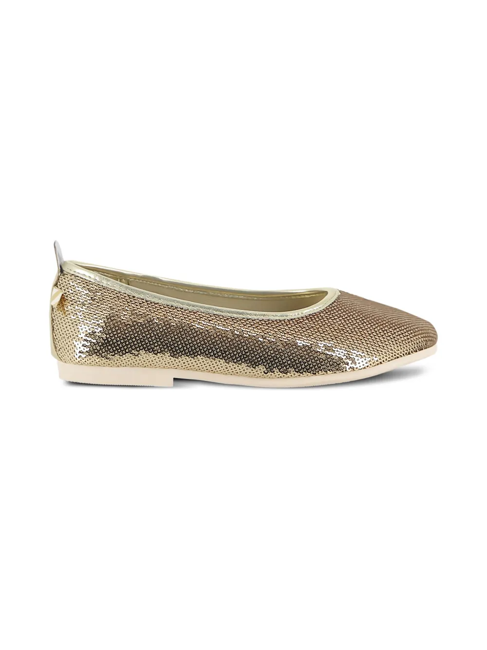 Billieblush sequined ballerinas Gold