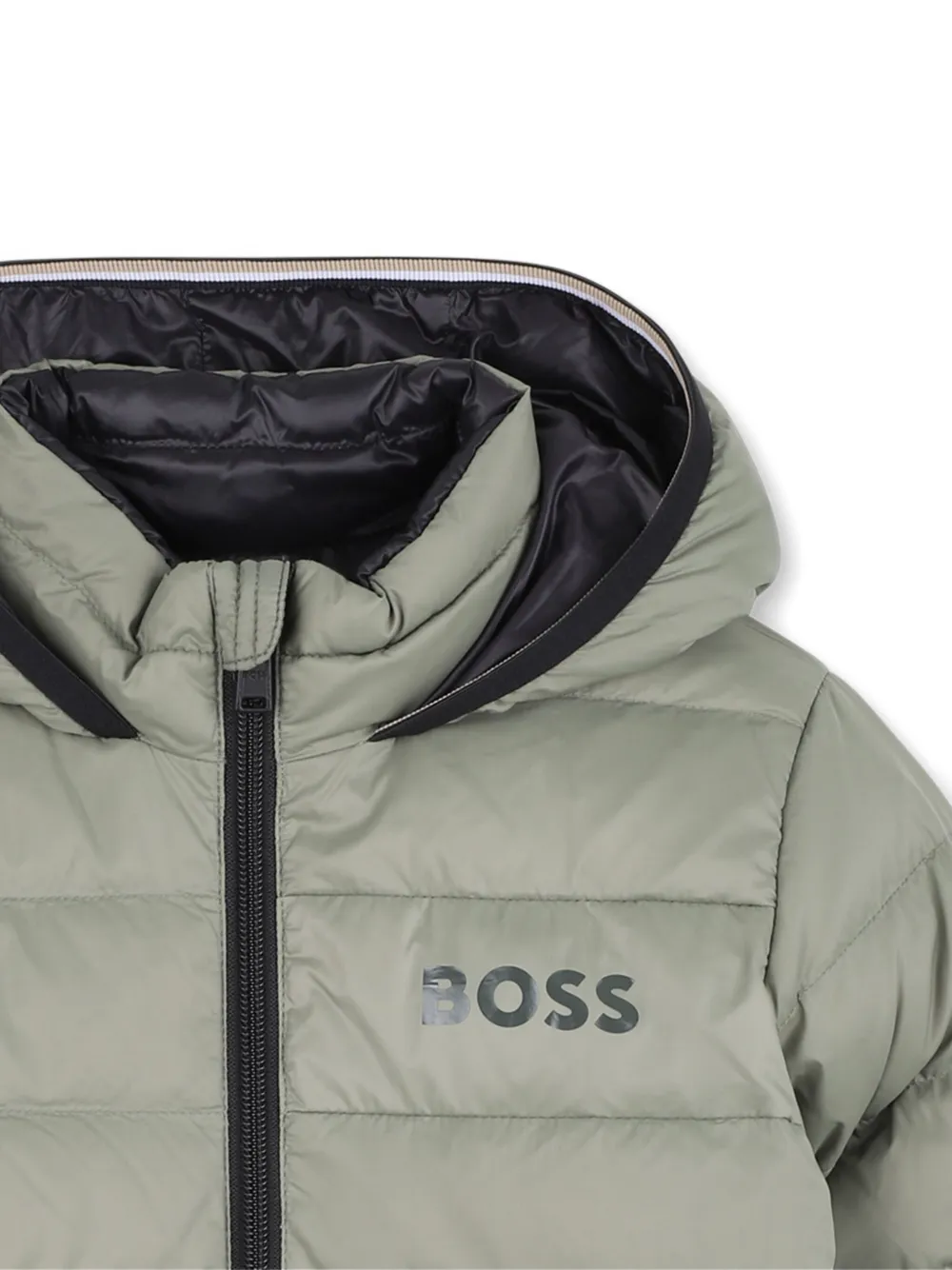 BOSS Kidswear Omkeerbare donsjas Groen