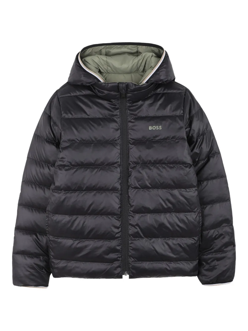 BOSS Kidswear Omkeerbare donsjas Groen