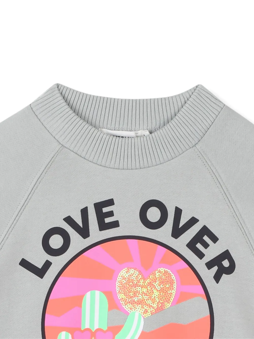 Billieblush Sweater met grafische print Grijs