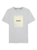 BOSS Kidswear graphic-print T-shirt - Grey