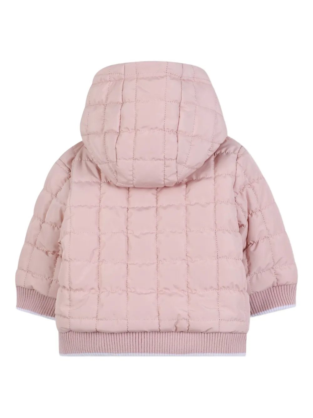 BOSS Kidswear Jack met capuchon Roze