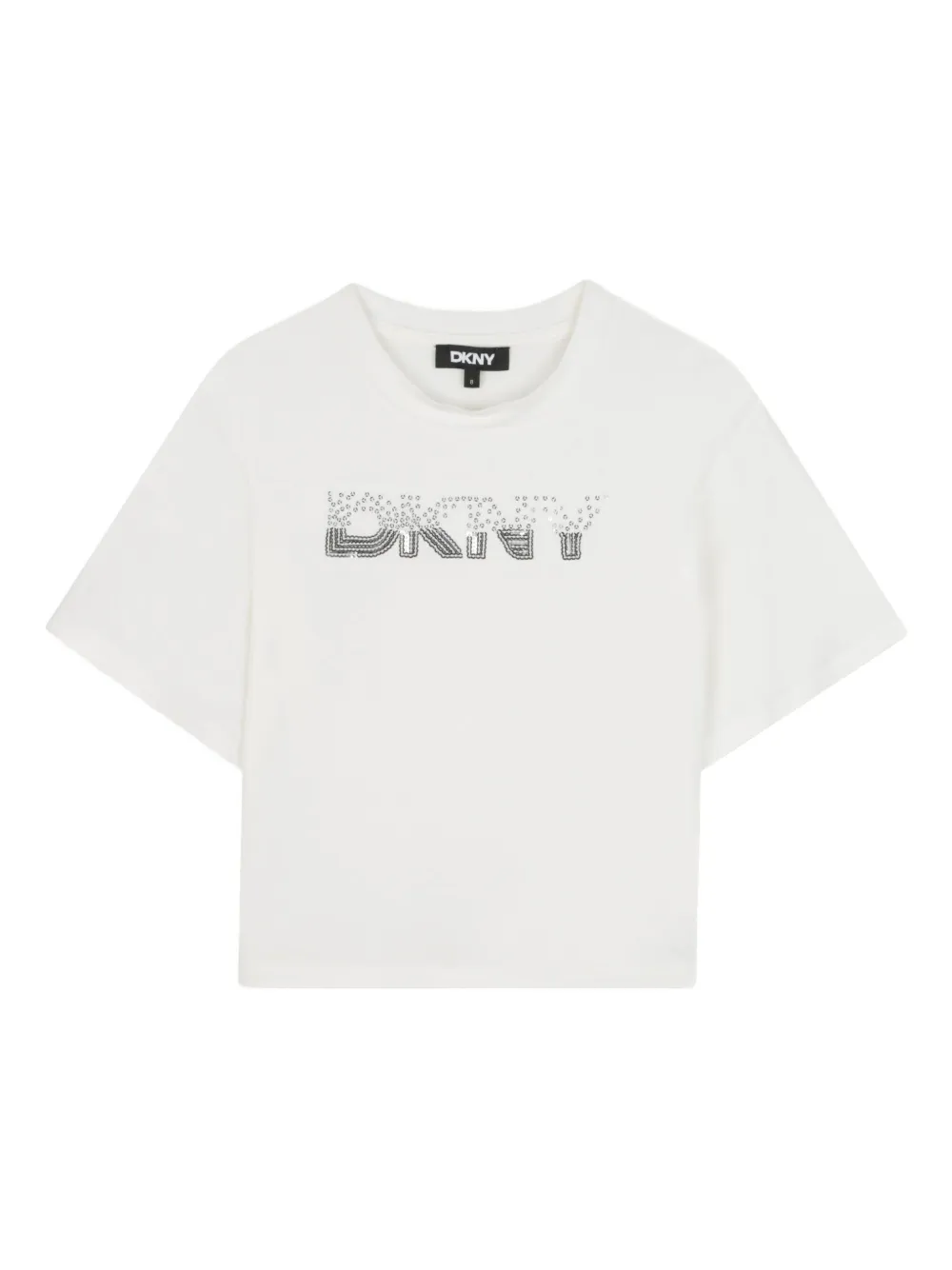 Dkny Kids T-shirt met logo Wit
