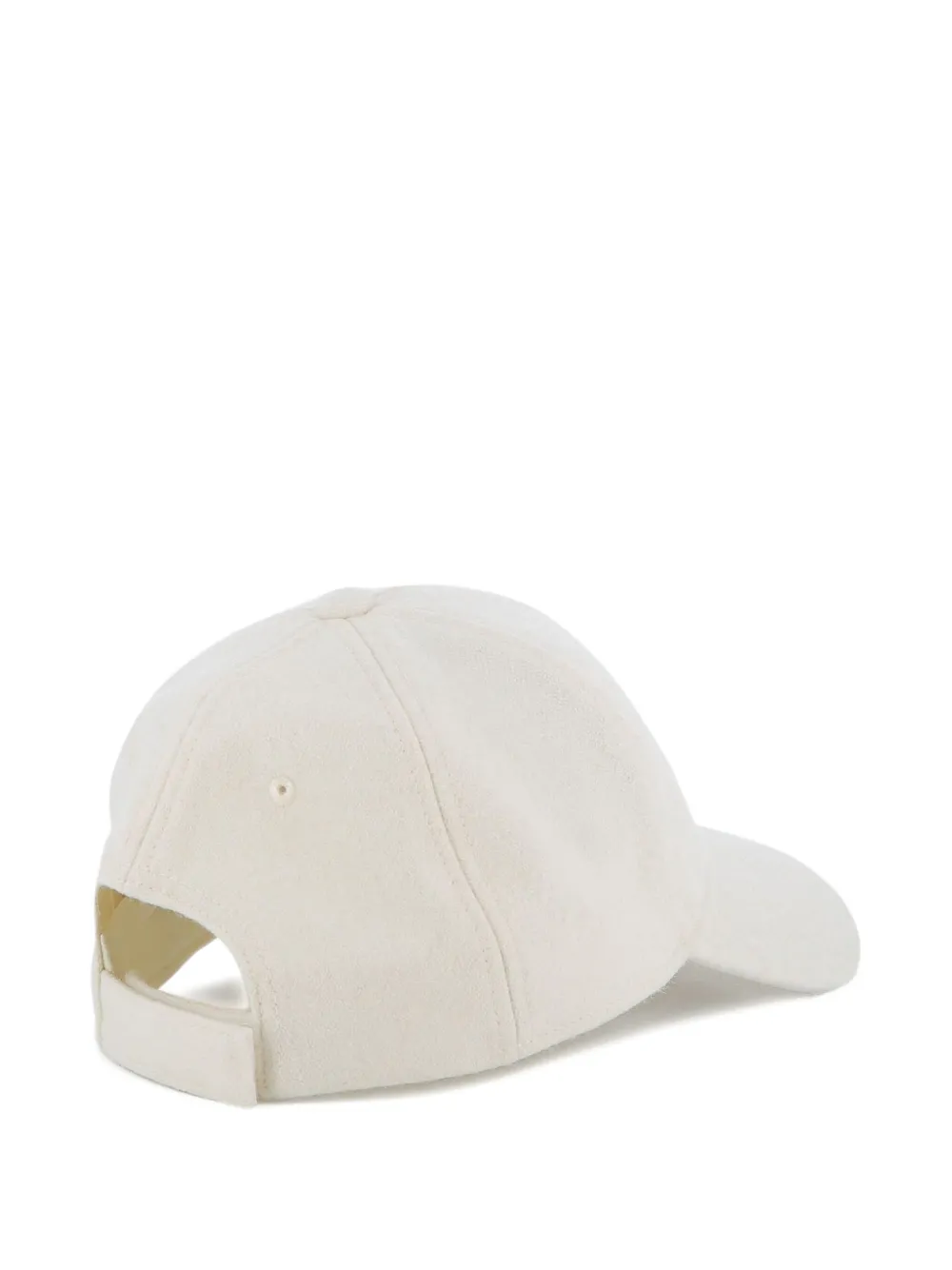 Chloé Kids Honkbalpet met geborduurd logo Wit