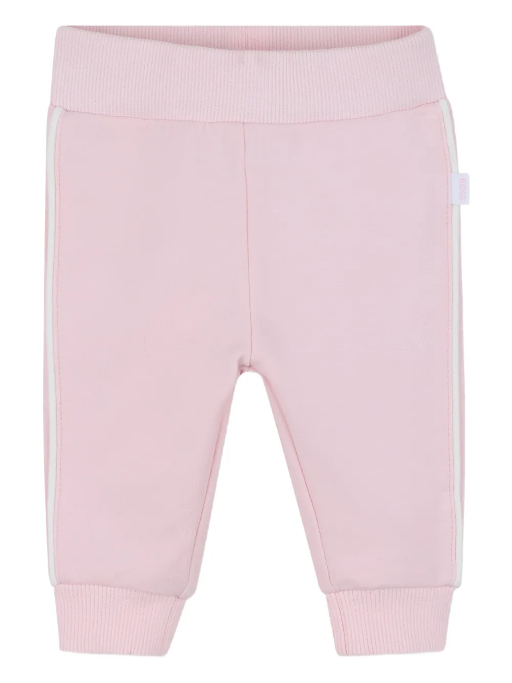BOSS Kidswear Drie trainingspakken met logodetail Roze