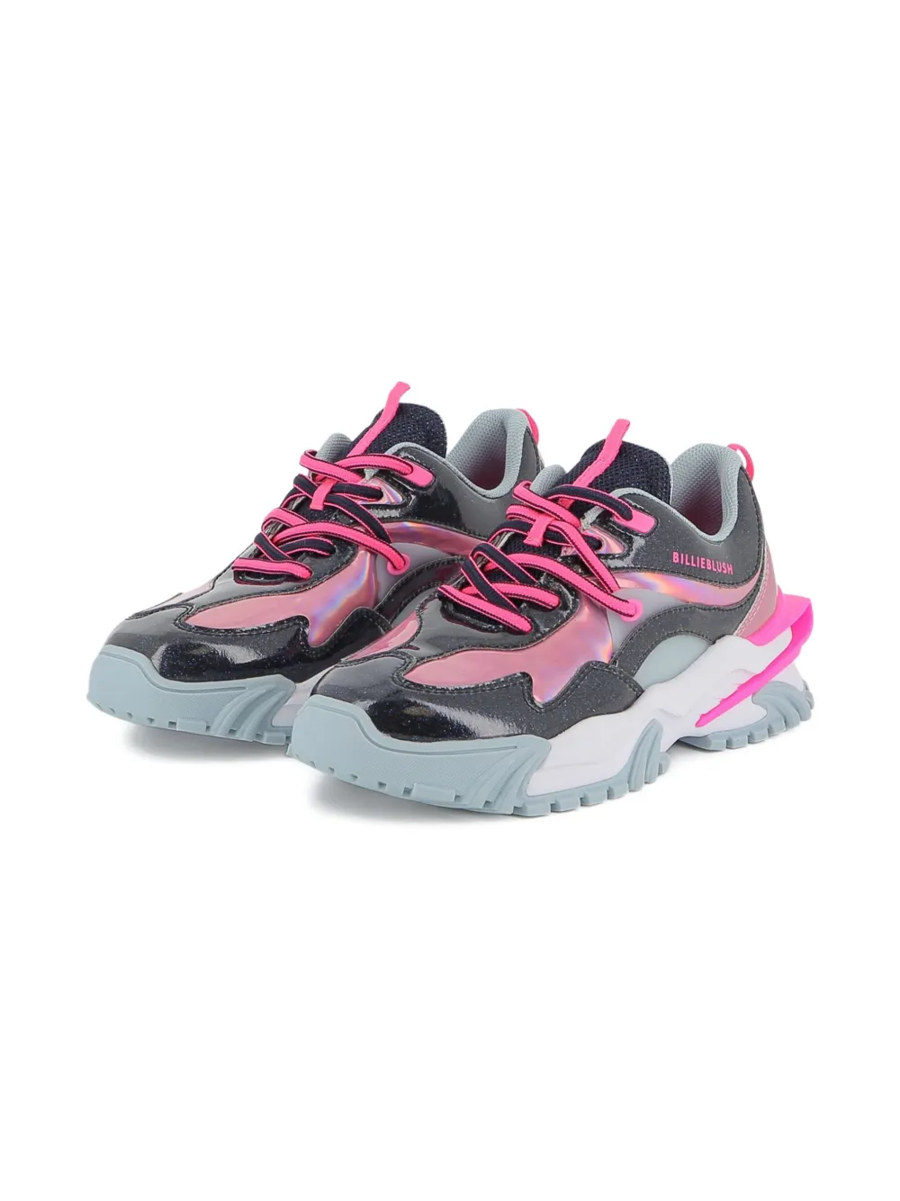 Billieblush Sneakers met reflecterend vlak Blauw