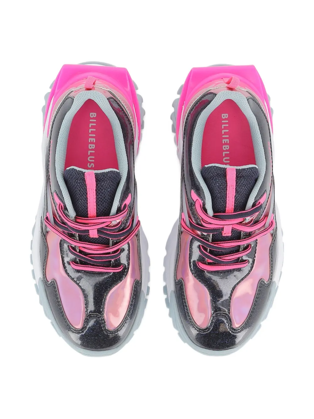 Billieblush Sneakers met reflecterend vlak Blauw