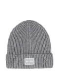 BOSS Kidswear ribbed beanie - Grey