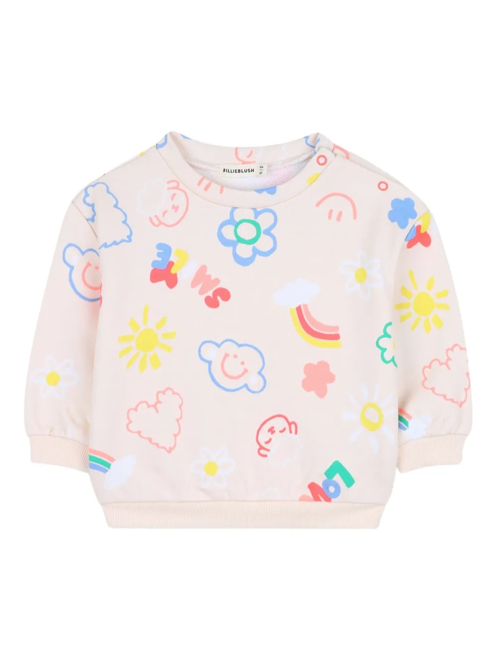 Billieblush Sweater en legging met print Roze