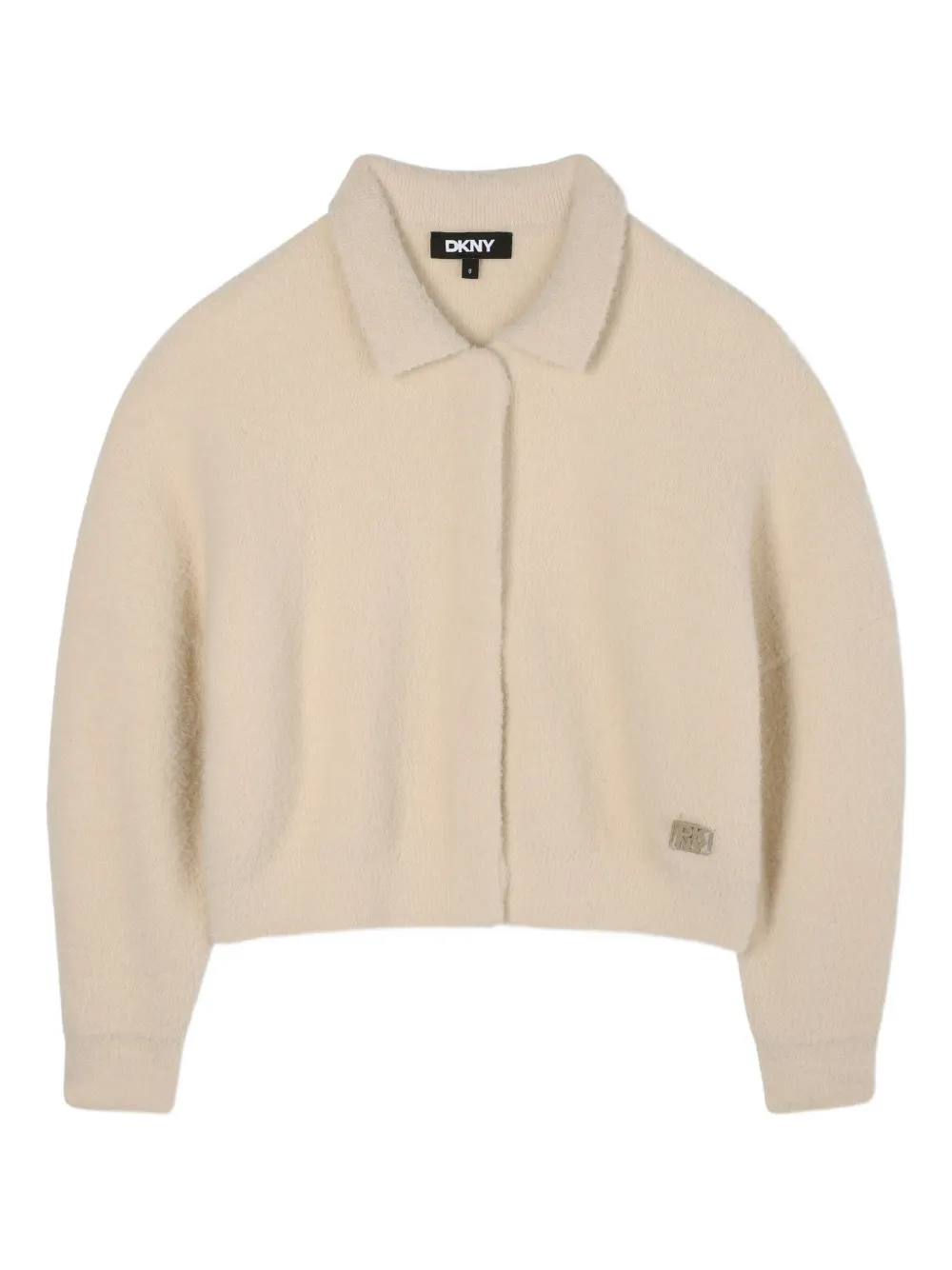 Dkny Kids cropped cardigan | Neutrals | Image 1