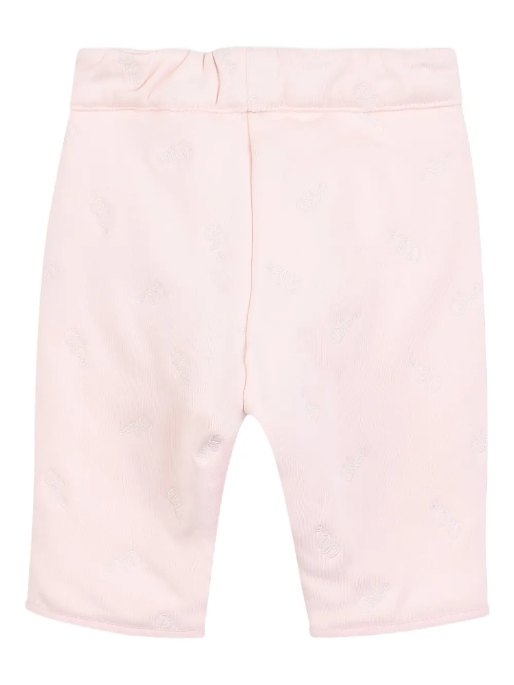 Chloé Kids Jurk met franje en lange mouwen Blauw