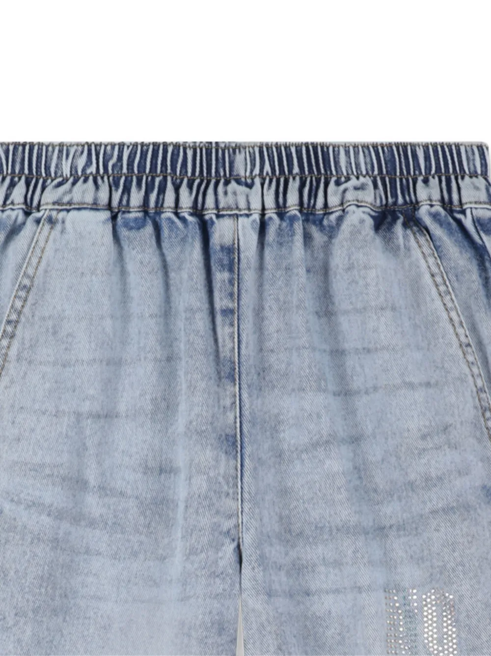 Billieblush Jeans met elastische taille Blauw