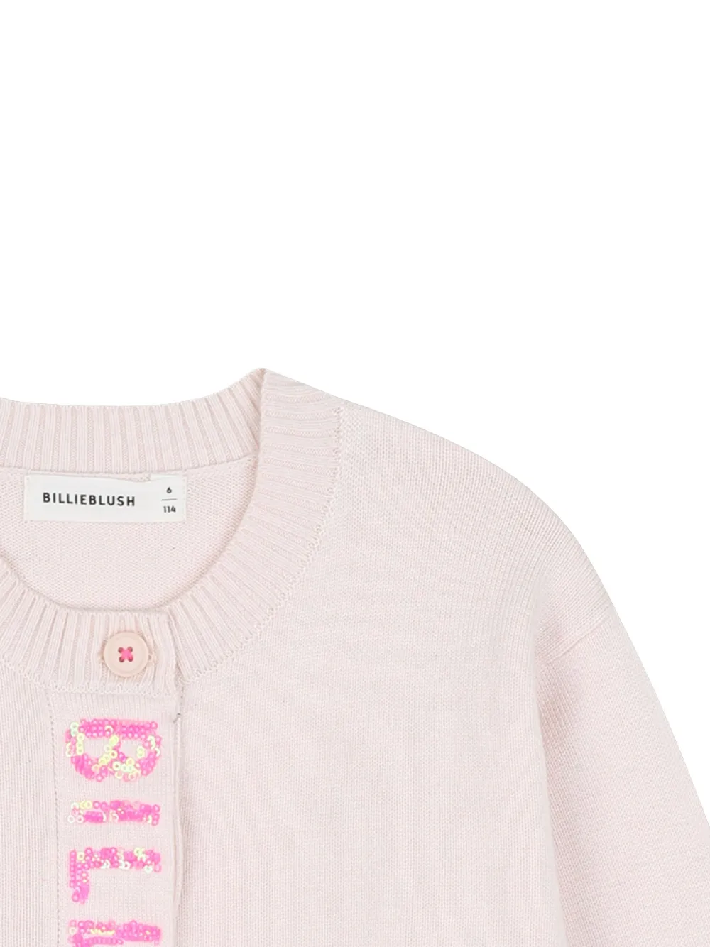 Billieblush Button-up vest Roze