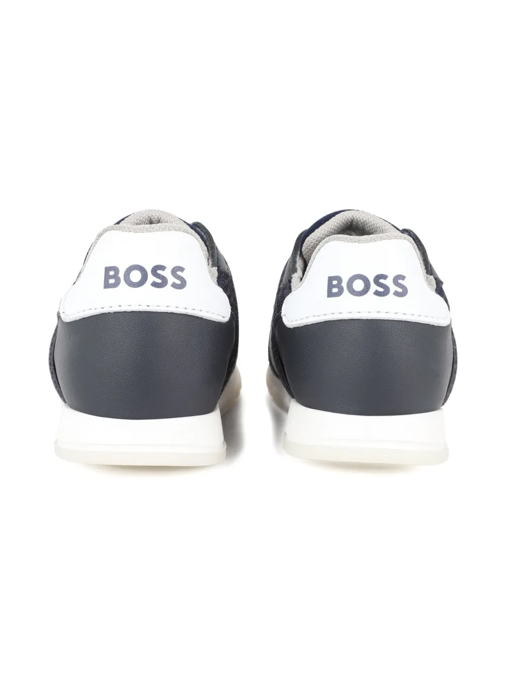 BOSS Kidswear mesh sneakers Blue
