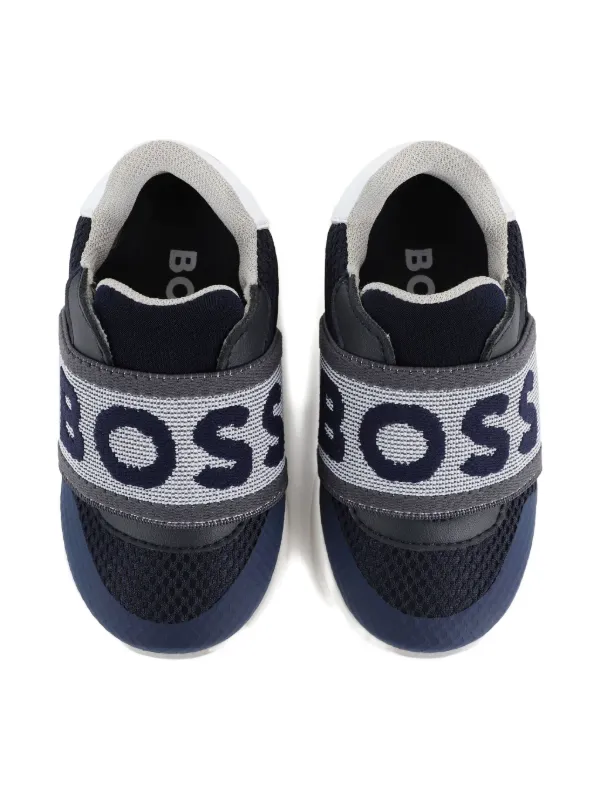 BOSS Kidswear Mesh Sneakers | Blue | FARFETCH