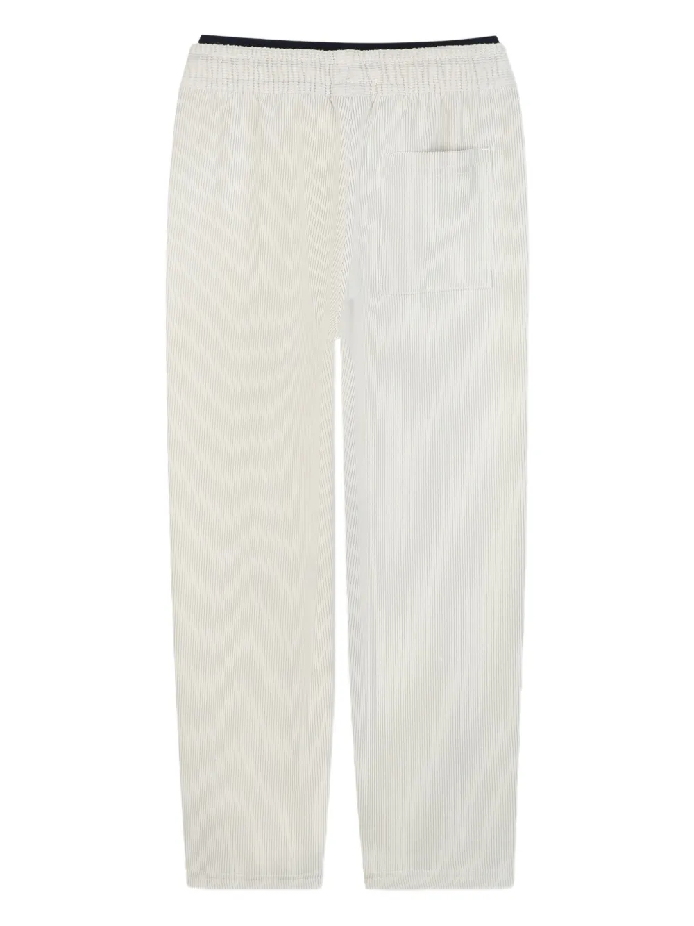BOSS Kidswear Elastische trainingsbroek Wit