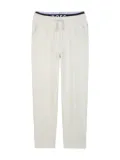 BOSS Kidswear elasticated track pants - White