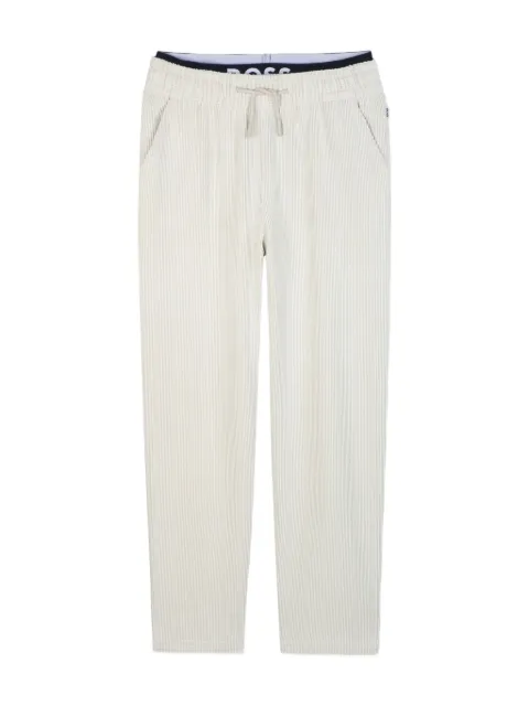 BOSS Kidswear elasticated track pants 
