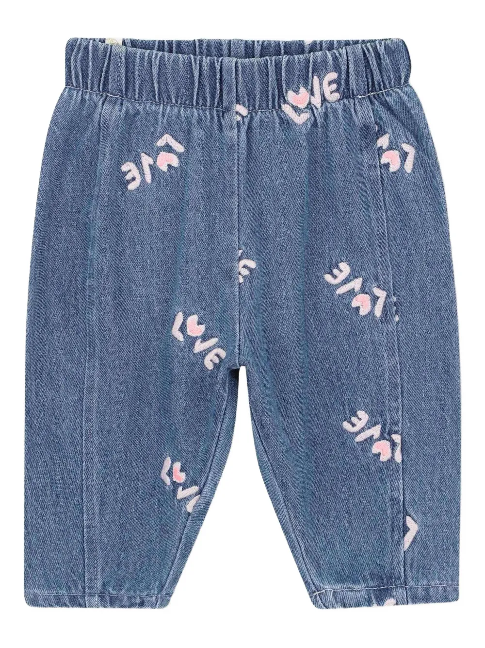 Billieblush Jeans met borduurwerk Blauw