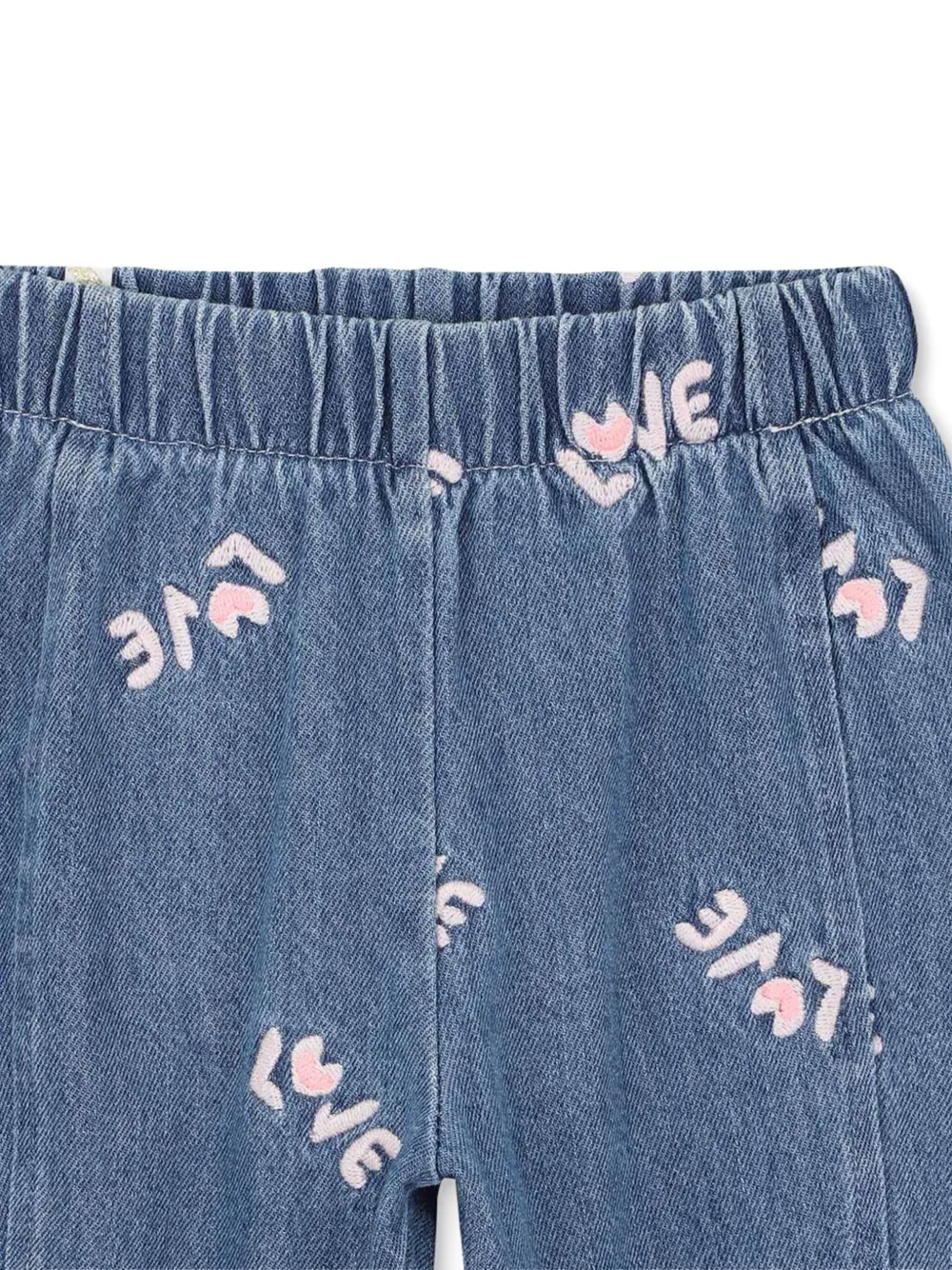 Billieblush Jeans met borduurwerk Blauw