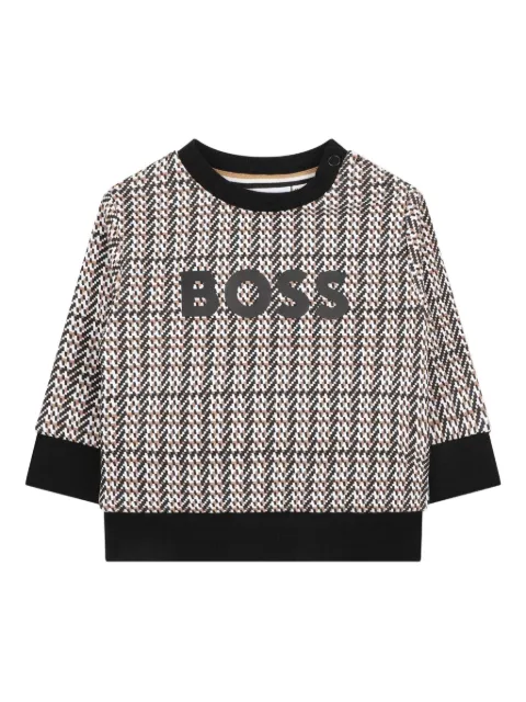 BOSS Kidswear sweat à logo imprimé