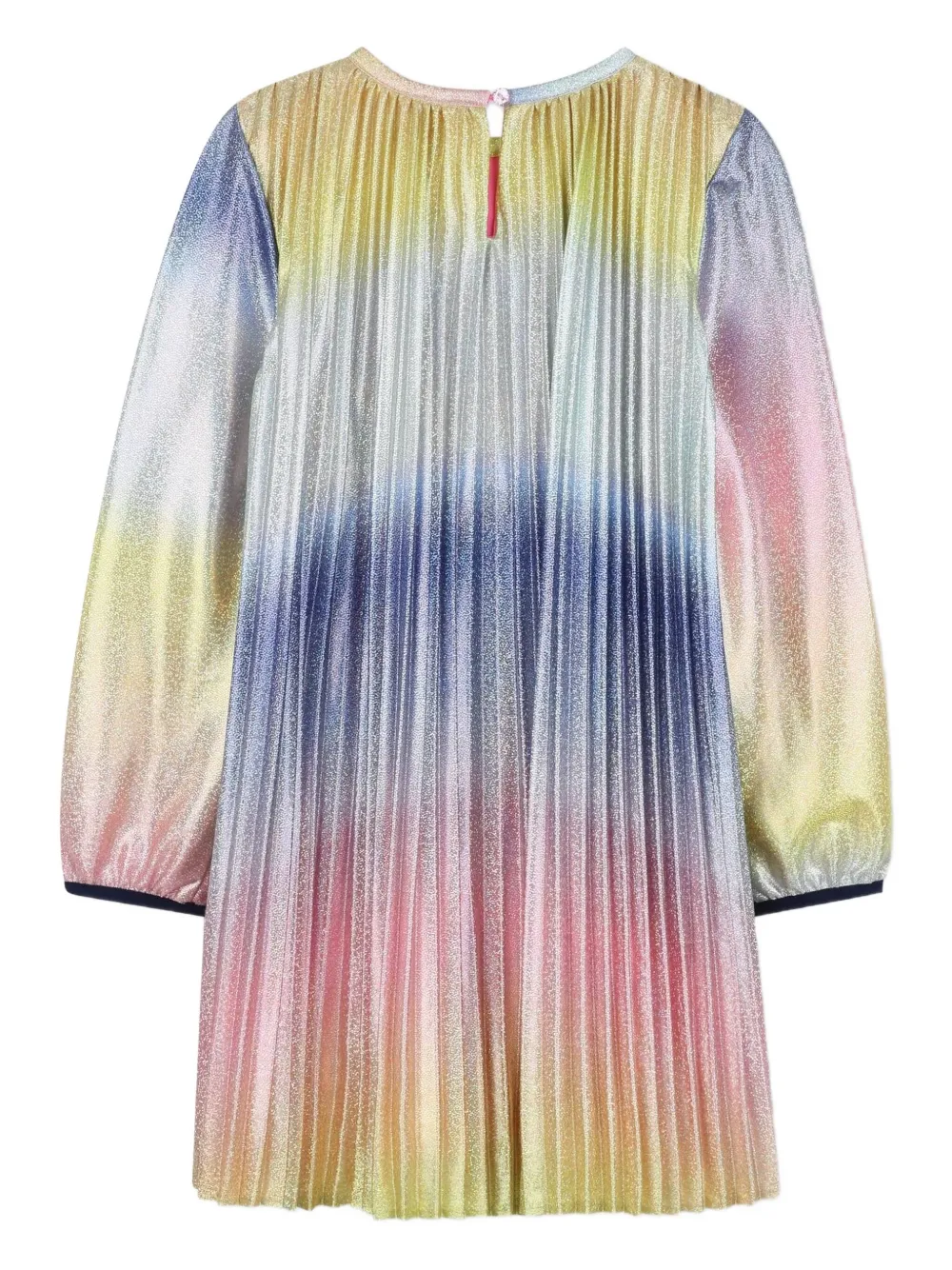 Billieblush Geplooide jurk met metallic effect Roze