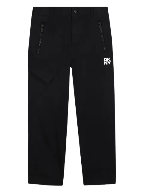 Dkny Kids logo-print cargo trousers