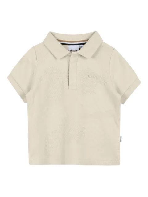 BOSS Kidswear polo à imprimé camouflage