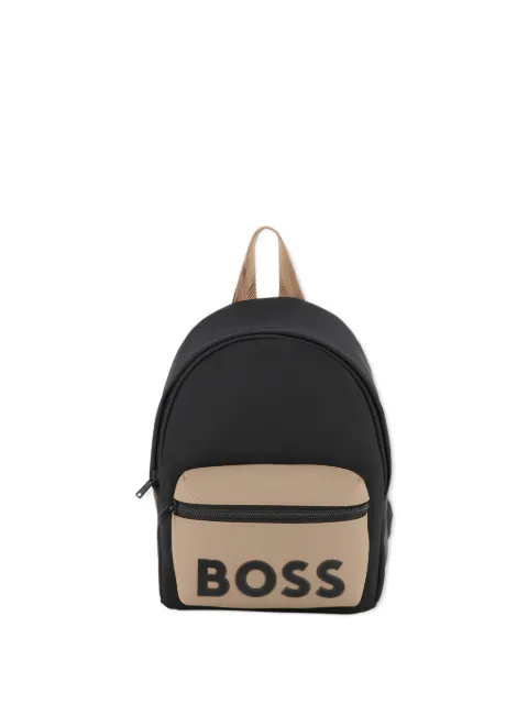 BOSS Kidswear شنطة ظهر مزينة بشعار الماركة