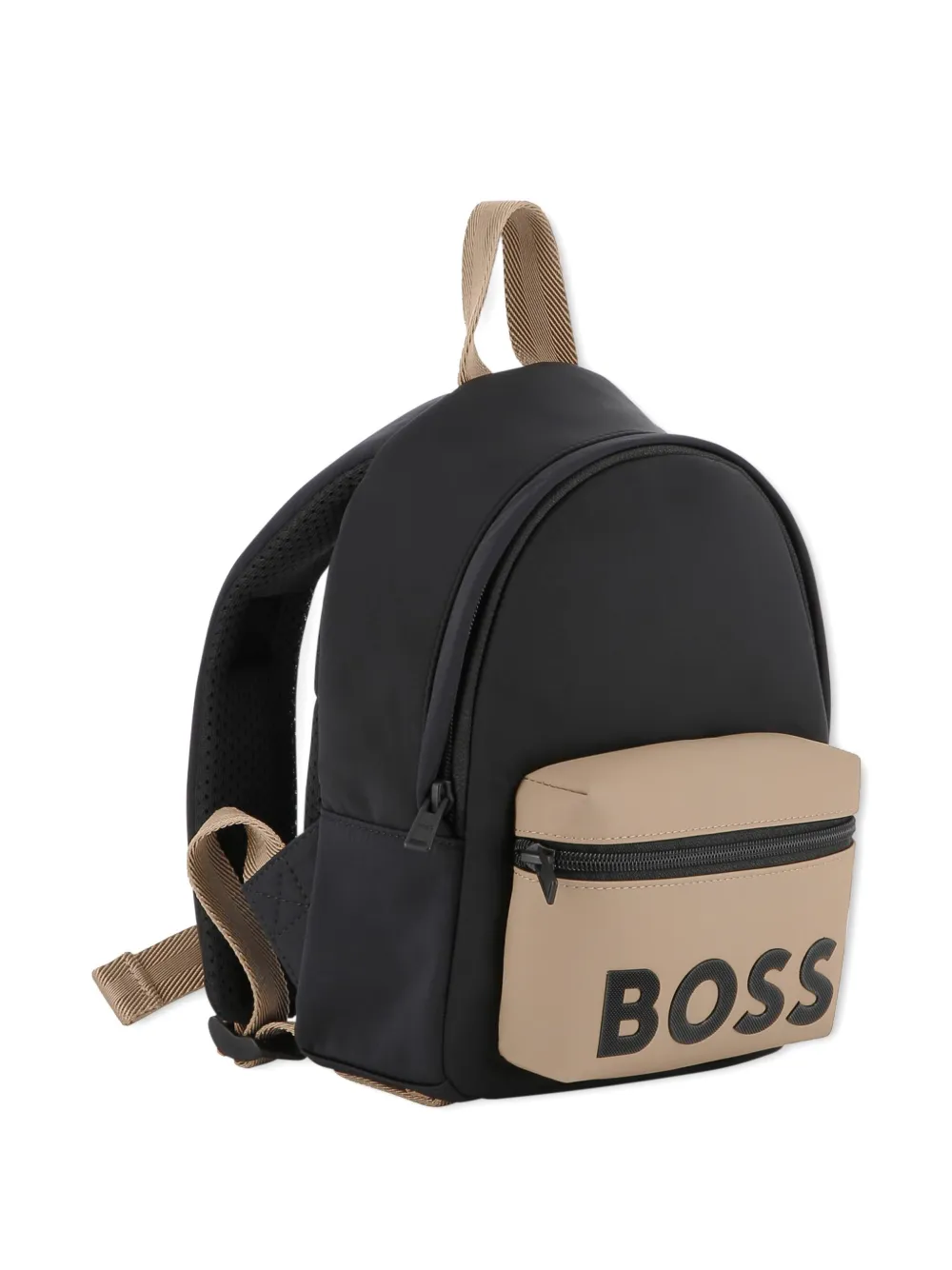 BOSS Kidswear Rugzak met logo Zwart