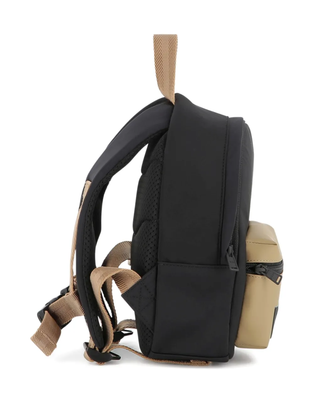 BOSS Kidswear Rugzak met logo Zwart