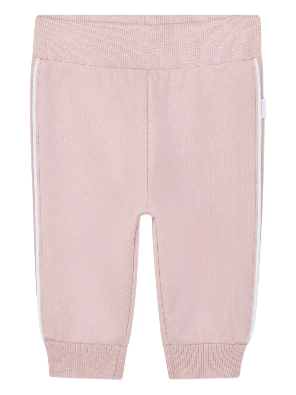 BOSS Kidswear Trainingspak met capuchon en rits Roze